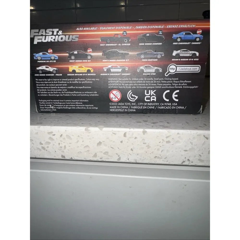 🔥Jada NEW Fast And Furious Brian’s Toyota Supra White 1/32 New In Box